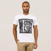 William Morris Alphabet "F" T-Shirt (Vorne ganz)