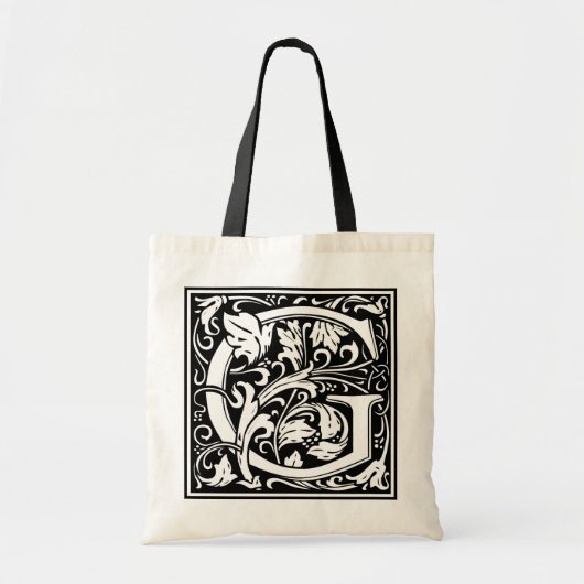 William Morris Alphabet "G" Tragetasche (Vorne)