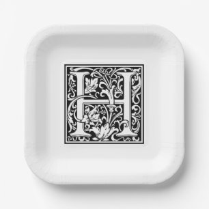 William Morris Alphabet „H“ Pappteller