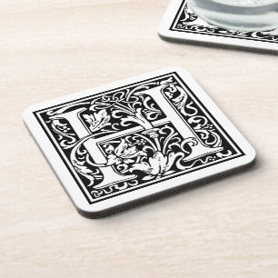 William Morris Alphabet "H" Untersetzer