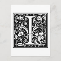 William Morris Alphabet "I"