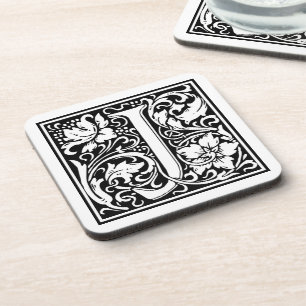 William Morris Alphabet “J” Untersetzer