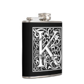 William Morris Alphabet "K" Flachmann (Rechts)