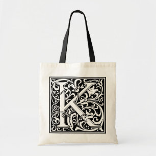William Morris Alphabet "K" Tragetasche