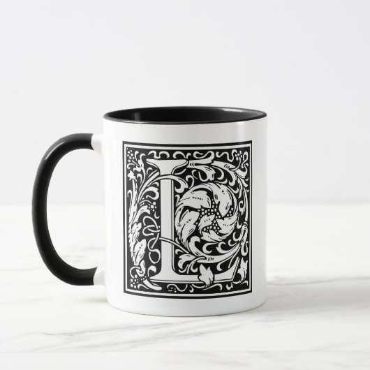 William Morris Alphabet "L" Tasse (Links)