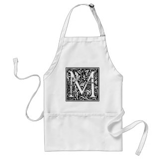 William Morris Alphabet "M" Schürze