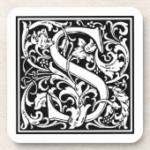 William Morris Alphabet "S" Untersetzer (Vorderseite)