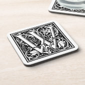 William Morris Alphabet "W" Getränkeuntersetzer (Linke Seite)