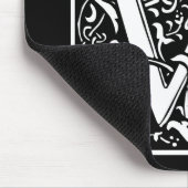 William Morris Alphabet "W" Mousepad (Ecke)