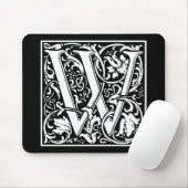 William Morris Alphabet "W" Mousepad (Mit Mouse)