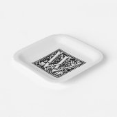 William Morris Alphabet “W” Pappteller (Gewinkelt)