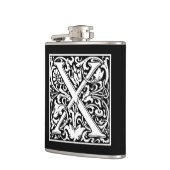 William Morris Alphabet "X" Flachmann (Links)