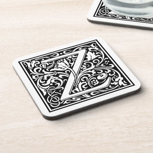 William Morris Alphabet "Z" Untersetzer (Linke Seite)