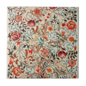 William Morris Ancanthus Portiere Design Fliese (Vorderseite)