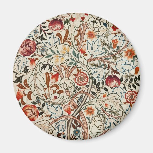 William Morris Ancanthus Portiere Design Magnet (Vorne)