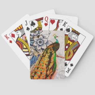 William Morris AND PEACOCK Bicycle Playing Cards Spielkarten