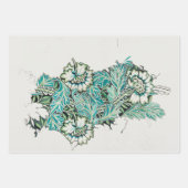 WILLIAM MORRIS : ANEMONE 1876 GESCHENKPAPIER SET (Vorderseite 3)