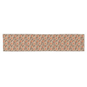 William Morris Anemone, Beige, Brown & Rust Orange Kurzer Tischläufer (Horizontal)