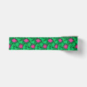William Morris Anemone, Emerald Green und Fuchsia Ripsband (Vorderseite)