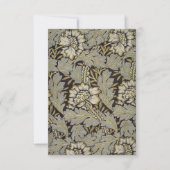 William Morris Anemone Floral Print Card Dankeskarte (Vorderseite)