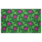William Morris-Anemone, Smaragdgrün und Fuchsie Stoff (Fat Quarter (45,7 x 55,9 cm))