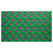 William Morris-Anemone, Smaragdgrün und Fuchsie Stoff (Yard (91,4 cm))