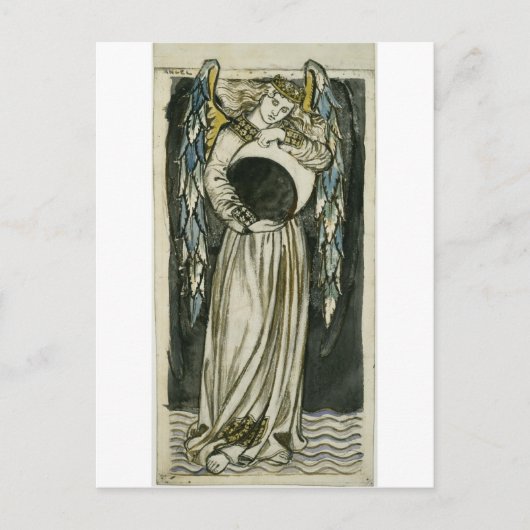 William Morris Angel Postkarte (Vorderseite)