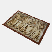 William Morris Angels Doormat Fußmatte (Schrägansicht)