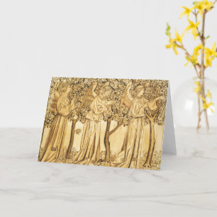 William Morris ANGELS UND TREE Grußkarte Karte