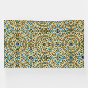 William Morris Antik 1873 Weinreben- und Blumendek Banner
