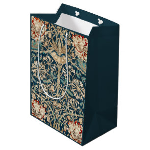 William Morris Antike Geißblatt Blumen Mittlere Geschenktüte
