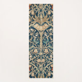 William Morris Antike Geißblatt-Blumen Yogamatte (Vorderseite)