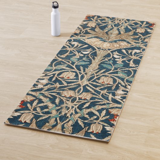 William Morris Antike Geißblatt-Blumen Yogamatte (Beispiel)