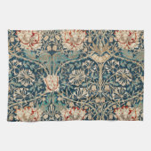 William Morris Antike Geißblatt Blumenmuster Geschirrtuch (Horizontal)