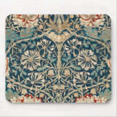 William Morris Antike Geißblatt Blumenmuster Mousepad (Vorne)