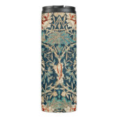 William Morris Antike Geißblatt Blumenmuster Thermosbecher (Rückseite)