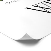 William Morris Antike Muster Poster (Ecke)