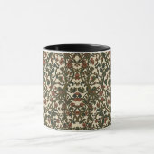 William Morris antikes Blumenmuster Geißblatt Tasse (Zentrum)
