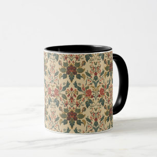 William Morris antikes Blumenmuster Geißblatt Tasse
