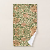 William Morris antikes Geißblatt-Blumenmuster Badhandtuch Set (Handtuch)