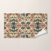 William Morris Antikes Geißblatt-Blumenmuster Badhandtuch Set (Handtuch)