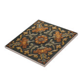 William Morris Antikes Geißblatt-Blumenmuster Fliese (Seite)