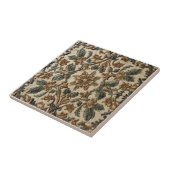William Morris Antikes Geißblatt-Blumenmuster Fliese (Seite)