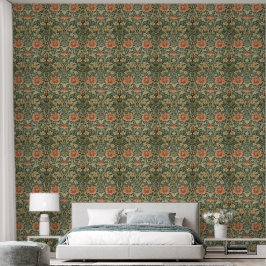 William Morris Antikes Geißblatt-Blumenmuster Tapete