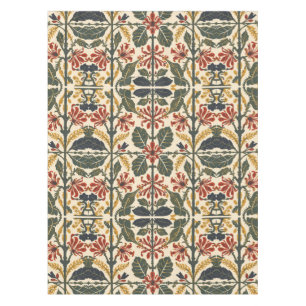 William Morris Antikes Geißblatt-Blumenmuster Tischdecke