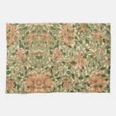 William Morris antikes Honeysuckle-Blumenmuster Geschirrtuch (Horizontal)