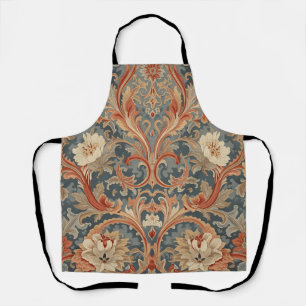 William Morris antikes Honigsaug-Fleurmuster Schürze