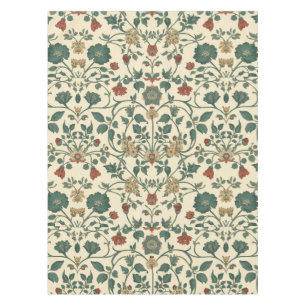 William Morris Antikes Jelängerjelieber Blumenmust Tischdecke