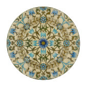 William Morris Antique 1873 Vine & Floral Pattern Schneidebrett (Vorderseite)