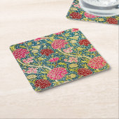 William Morris, Antique Cray Design Rechteckiger Pappuntersetzer (angewinkelt)